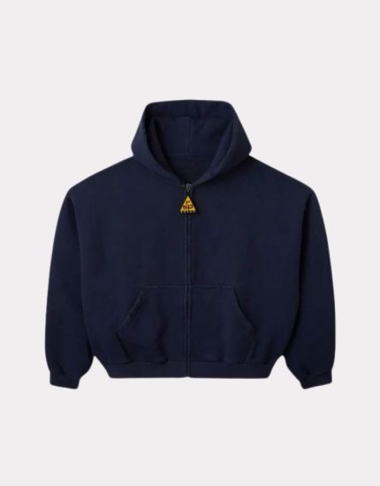Raspberry Hills Triangle Pull Zip Up Hoodie