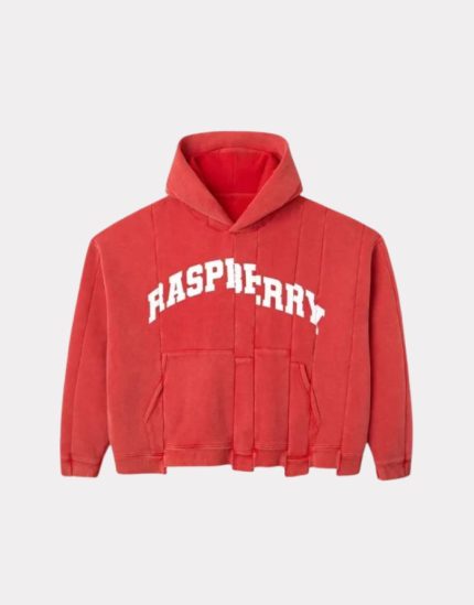 GV Gallery Raspberry Hills Spliced Hoodie Red