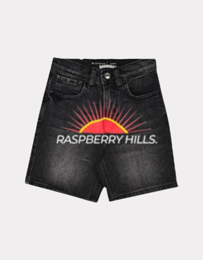 Raspberry Hills Jeans Short Black Raspberry Hills Jeans Short Black
