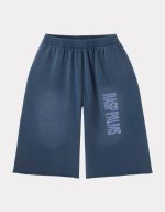 Gold+Vintage Gallery Raspberry Hills Palm Cutoff Shorts