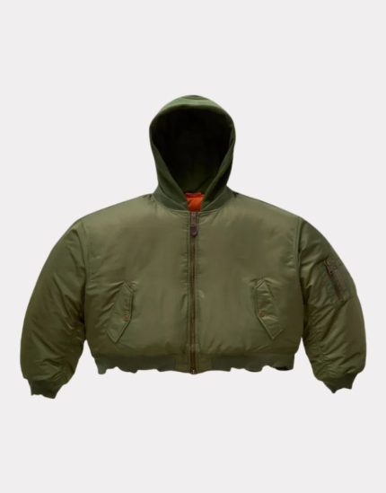 Raspberry Hills Gv Gallery Army Bomber Jacket