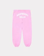 Raspberry Hills New & White Logo Sweatpant Pink