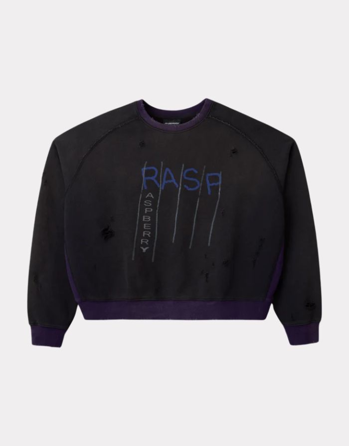 Raspberry Hills Sulfer Crewneck Raspberry Hills Sulfer Crewneck