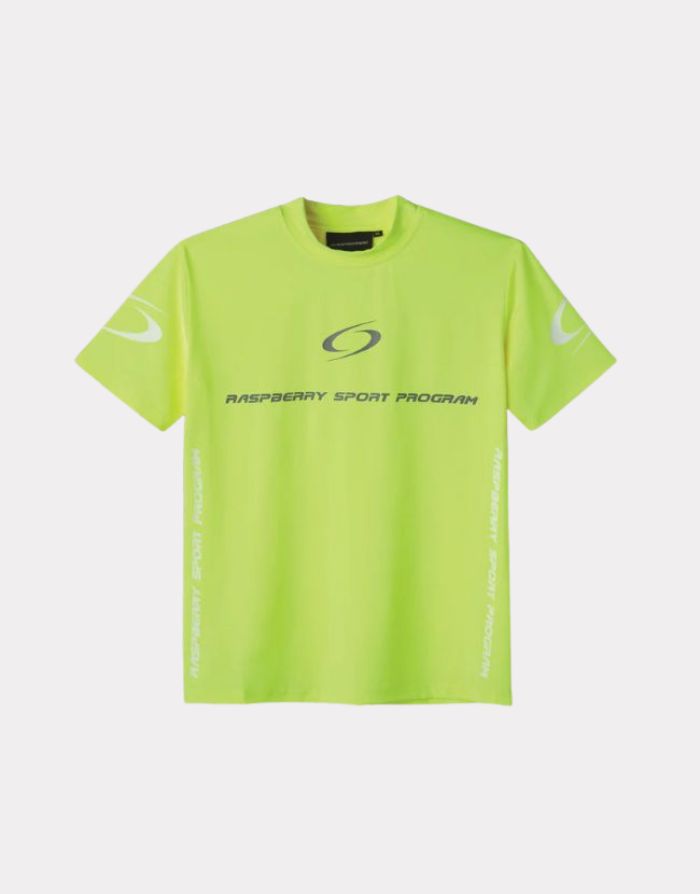 Raspberry Hills Line Spandex Tee Raspberry Hills Line Spandex Tee
