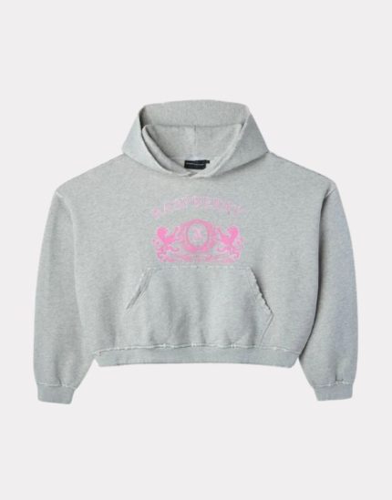 Gold+Vintage Gallery Raspberry Hills Raspberry Crest Hoodie