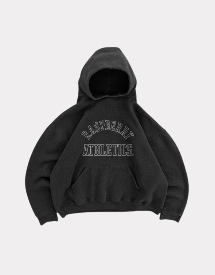 The Raspberry Hills Athletics New Hoodie Black The Raspberry Hills Athletics New Hoodie Black