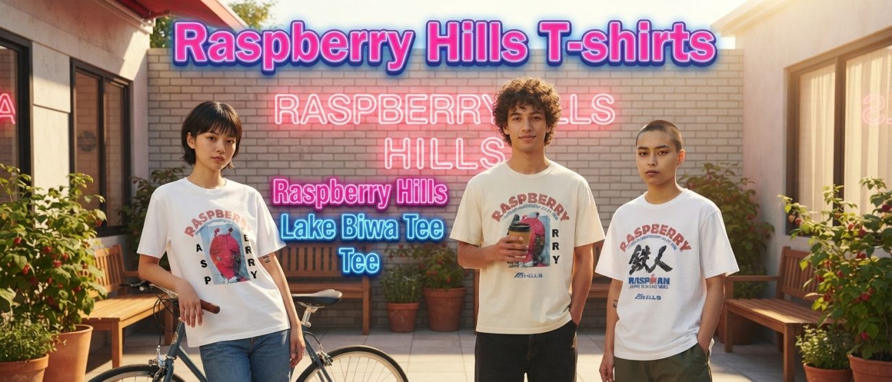 Raspberry Hills Lake Biwa Tee