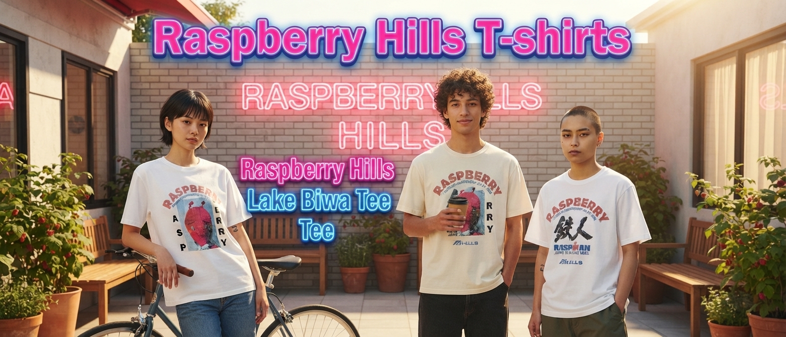 Raspberry Hills Lake Biwa Tee