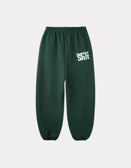 Raspberry X Greedy Unit track pants Green