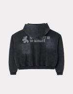 Raspberry Logo Detail Zip Hoodie