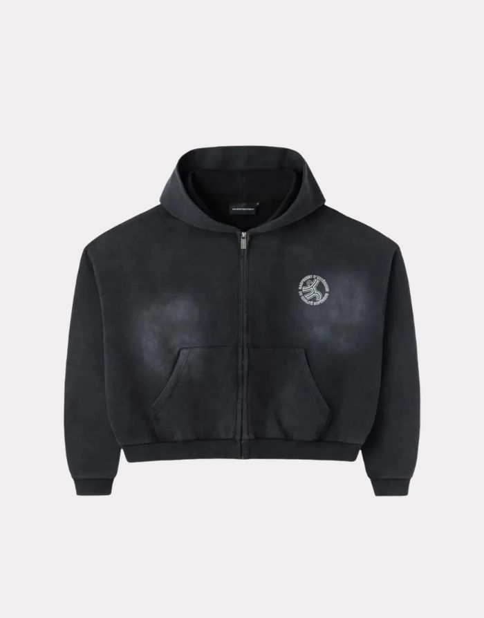 Raspberry Logo Detail Zip Hoodie Raspberry Logo Detail Zip Hoodie