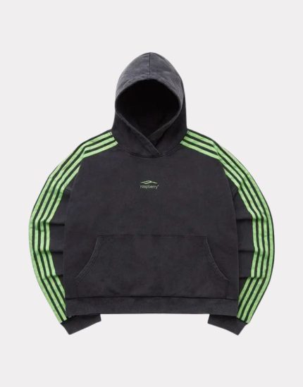 GV Gallery Raspberry Hills Reverse Grass Oversize Hoodie Black