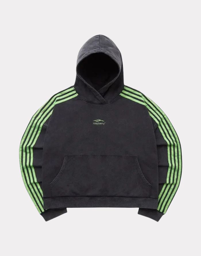 GV Gallery Raspberry Hills Reverse Grass Oversize Hoodie Black GV Gallery Raspberry Hills Reverse Grass Oversize Hoodie Black